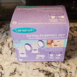 Lansinoh Extra Pumping set